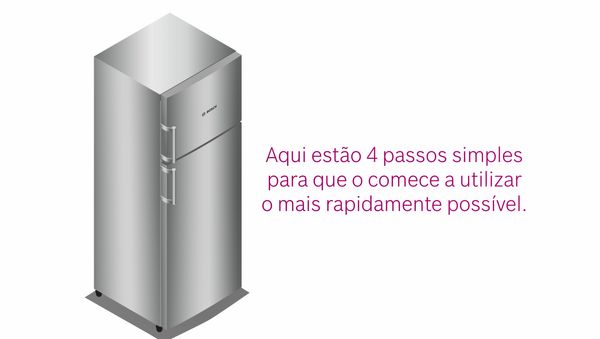 Passo a passo: como ligar o seu frigorífico Bosch