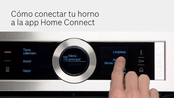 Cómo conectar tu horno a Home Connect 