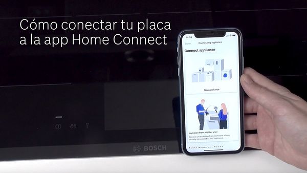 Cómo conectar tu placa a Home Connect
