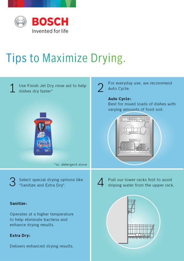 Tips to maximize drying