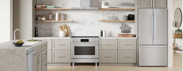 Electric Ceramic Stove Inside The Kitchen Home Interiors Stock