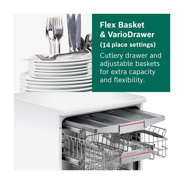 Flex Basket and VarioDrawer.