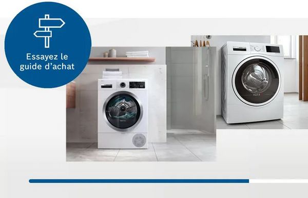 Choisir la machine à laver et le sèche-linge connectés qu’il me faut