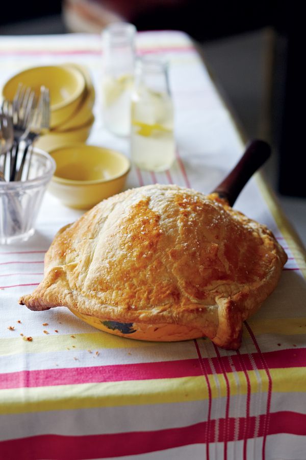 Chicken Pot Pie Winter Root Vegetables