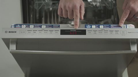 Bosch dishwasher deals timer not advancing