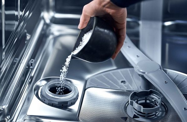 Use Dishwasher Salt for Cleaner Dishes
