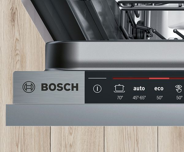 Bedien-Display eines Bosch Geschirrspülers