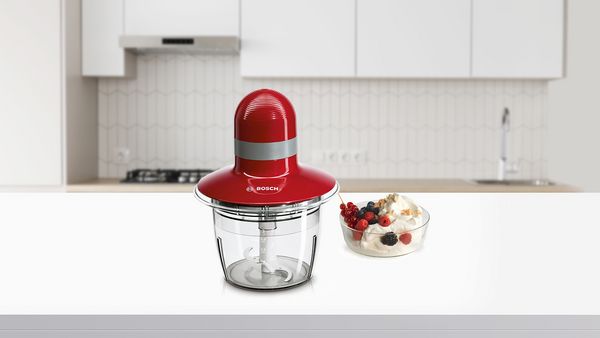 Picador universal de Bosch: Peque&ntilde;os ingredientes, grandes resultados.