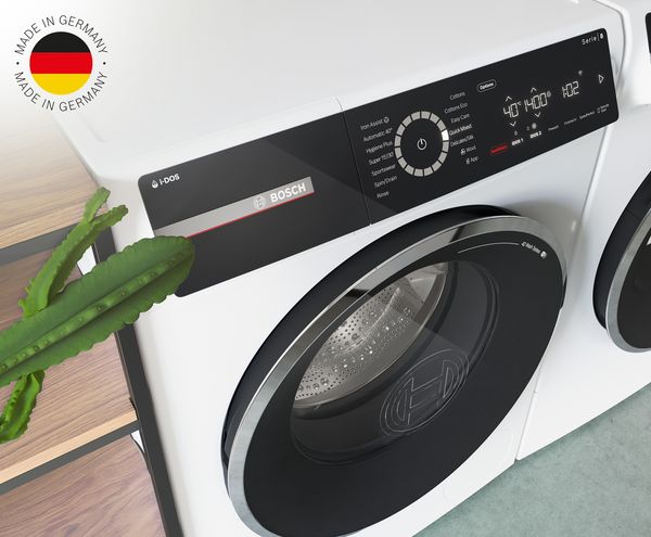 Bosch Waschmaschine; Made in Germany-Logo