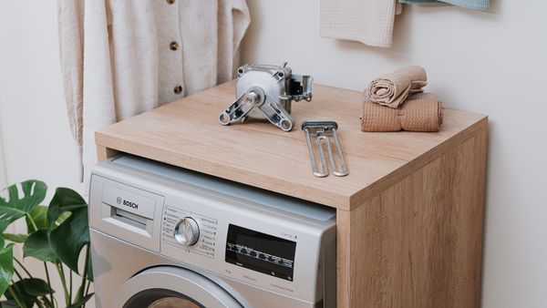 „Bosch“ skalbimo mašinų atsarginės dalys. 