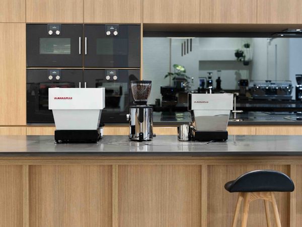 La Marzocco showroom in Sydney, Australia, fitted with Gaggenau appliances