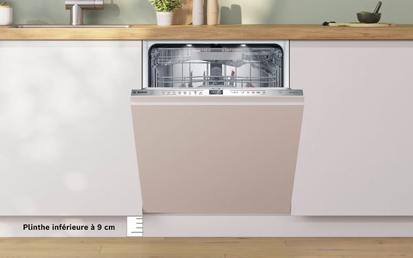 Habillage de porte pour lave-vaisselle intégrable en inox - Bosch