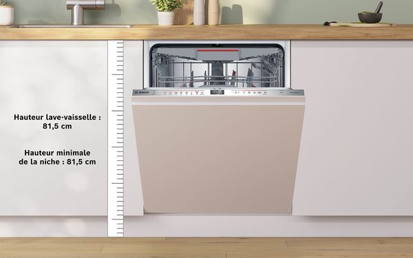 Bosch Electroménager - Lave-vaisselle encastrable - Lave-vaisselle hauteur 81,5 cm