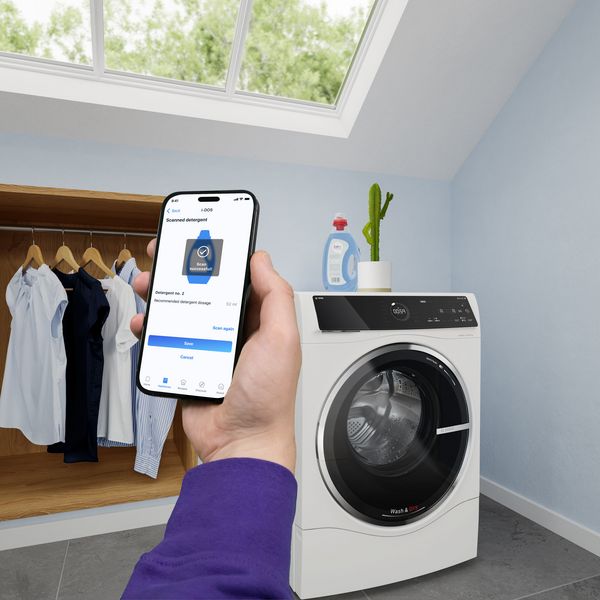 Controllo remoto da smartphone della propria lavatrice