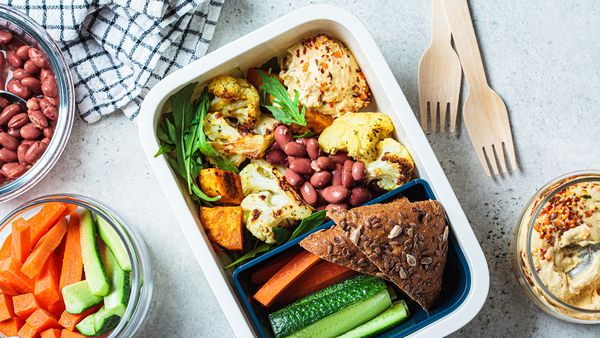 Food ready in lunchbox