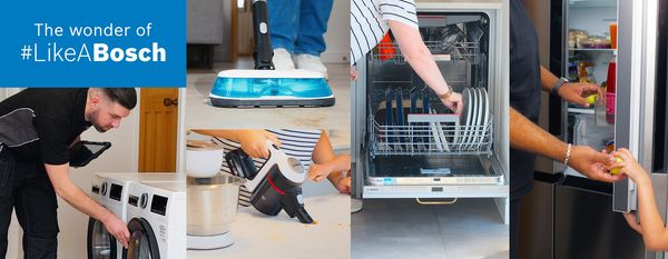Bosch appliances in the kitchen