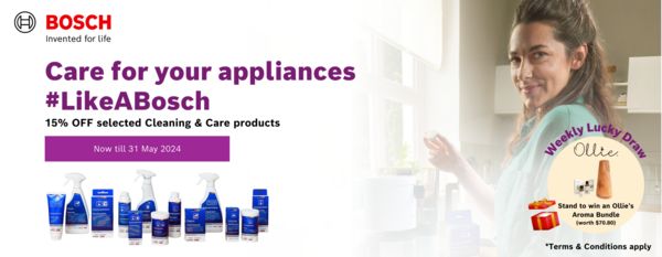 Care for your appliances