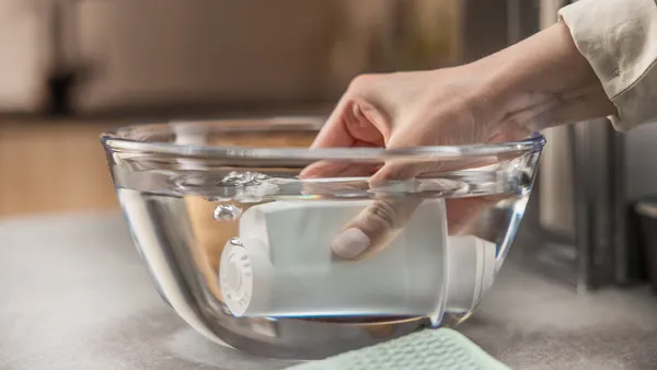 300 series - using water filter