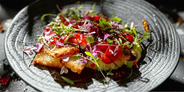 Sachie’s Gin Cured Salmon with Beetroot