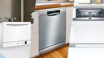 Meet our dishwasher range