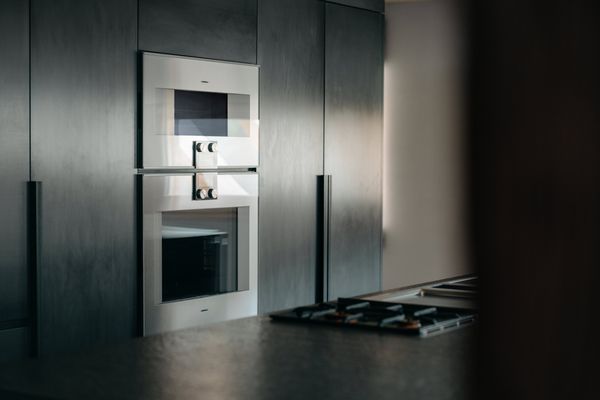 Gaggenau ovens in the kitchen of the Black Forest house