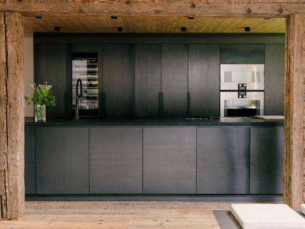 A Gaggenau kitchen utilising native materials in the Black Forest House