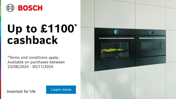 Bosch kitchen cashback promotion details