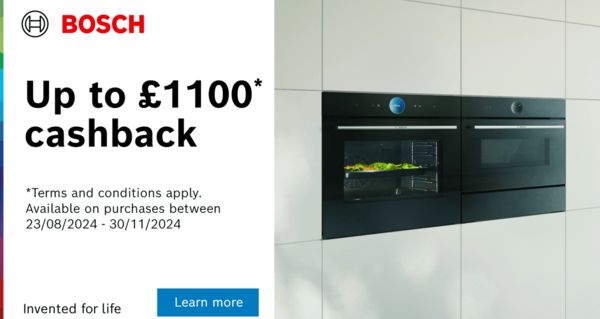 Bosch kitchen cashback promotion details