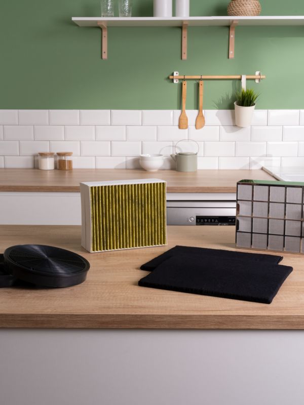 Bosch ventilation accessories standard odor filter for clean air, white filter 