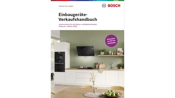 Das Einbaugeräte-Programm für die moderne Einbauküche.