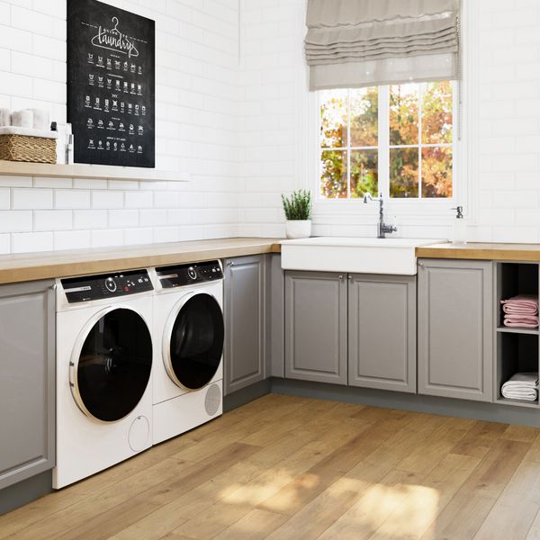 Bosch Built In Tumble Dryers in modern Kitchen