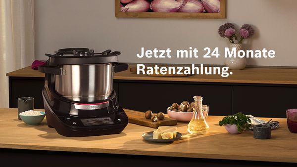 Cookit Black Edition mit 24 Monate Ratenzahlung.