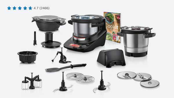 Cookit Black-Edition, AllroundSet MCC9555D05