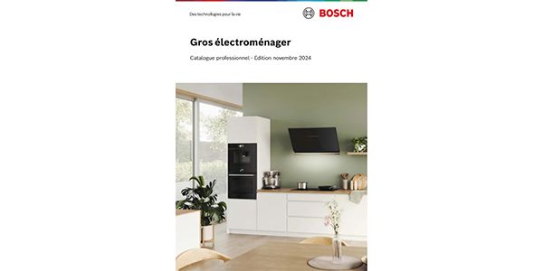 Catalogue électroménager Bosch