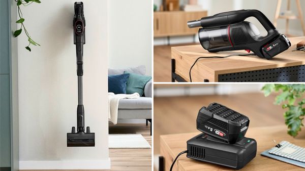 Multiple ways to charge vacuum