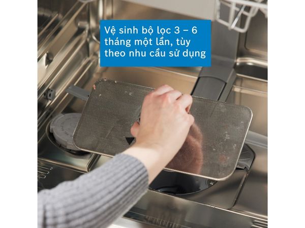 Bộ lọc rác cần được vệ sinh thường xuyên