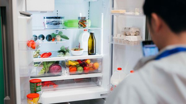 CES Bosch Matter fridge