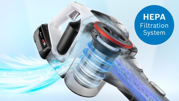 Coloured visual of HEPA filtration system