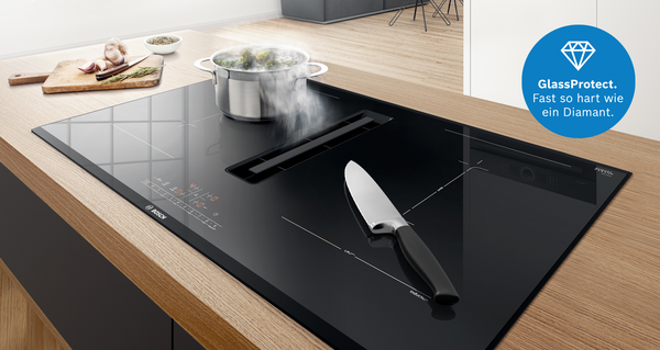 Bosch Glaskeramikkochfeld gegen Kratzer: GlassProtect