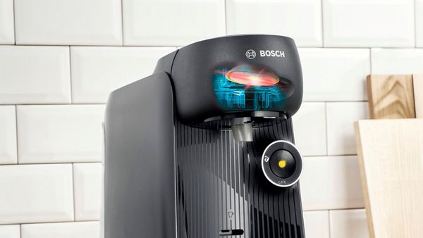 Close up visual of internal pod system