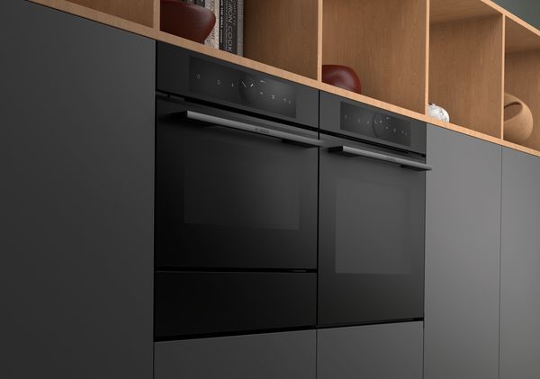 Een Bosch accent line Mat Design-oven.