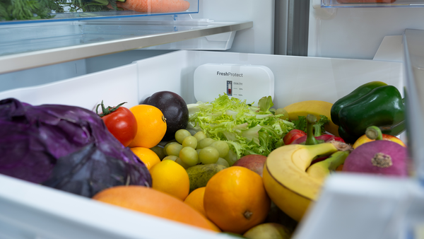 Frisches Obst und Gemüse mit dem Fresh Protect Gerät.