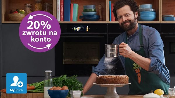 Doceniamy, że jesteś z nami. Kup nowe urządzenia marki Bosch i odbierz zwrot na konto w wysokoś