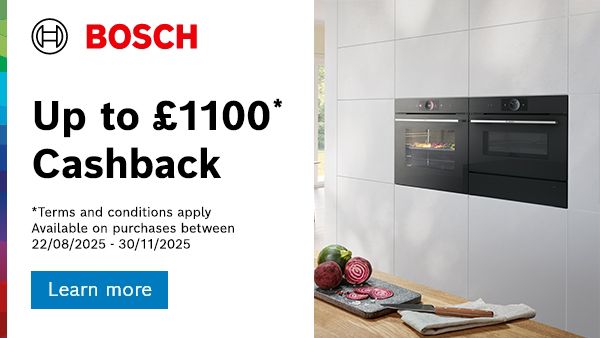 Bosch kitchen cashback promotion details