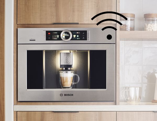 bosch smart coffee machines remote monitoring and control