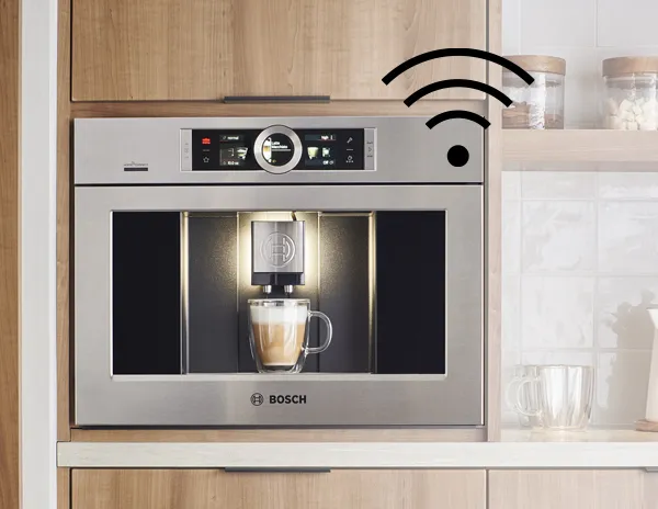 Bosch countertop espresso machine Smart Home Connect