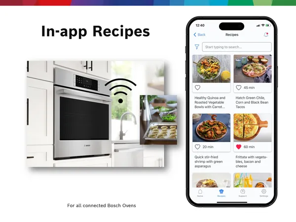 Bosch Smart Oven Recipes Home Connect