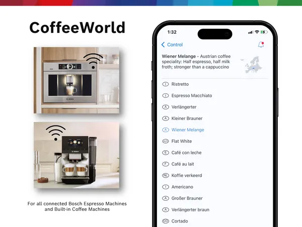 Bosch Smart Coffee machines coffeeworld