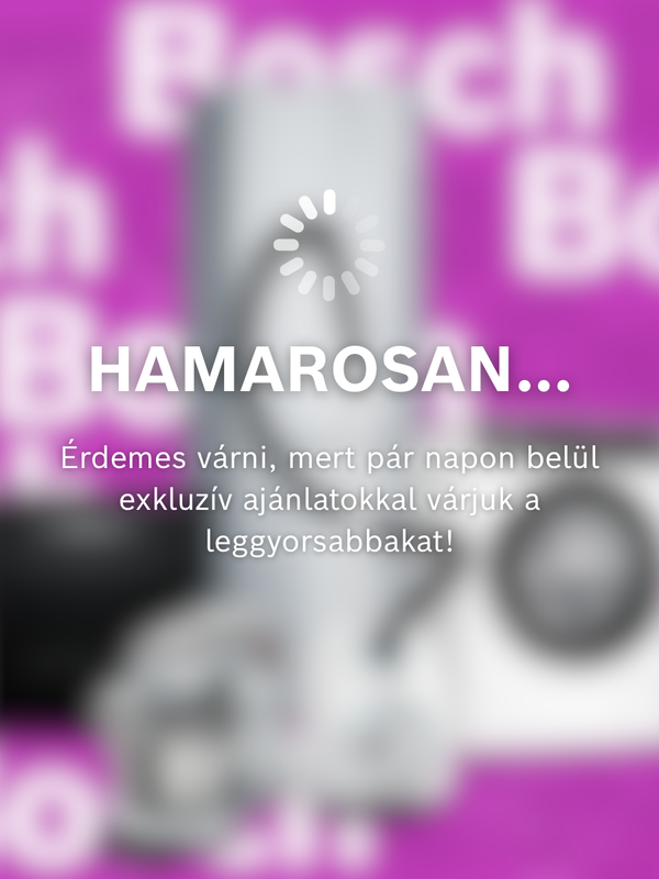 Bosch Days hamarosan