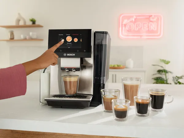 Countertop Coffee touchscreen